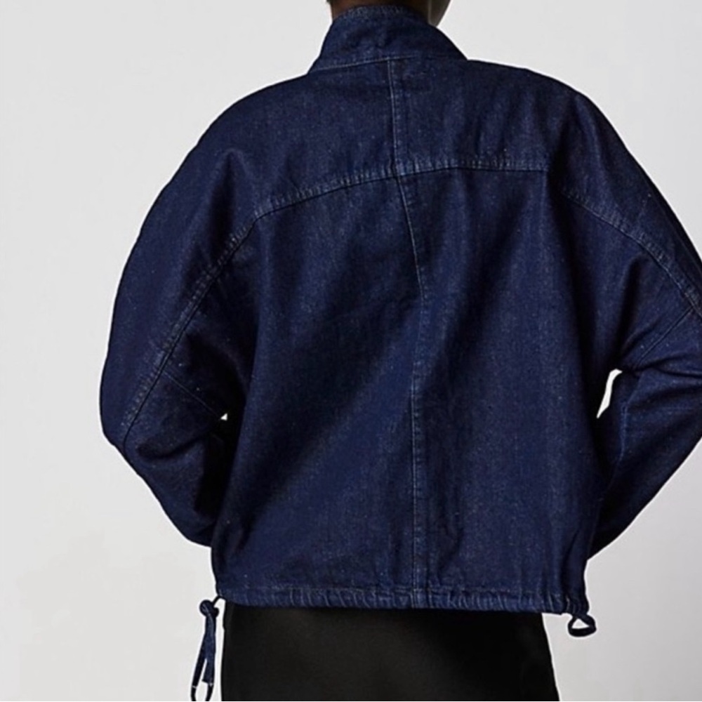 We The Free Dark Blue Jean Jacket - Picture 3 of 13